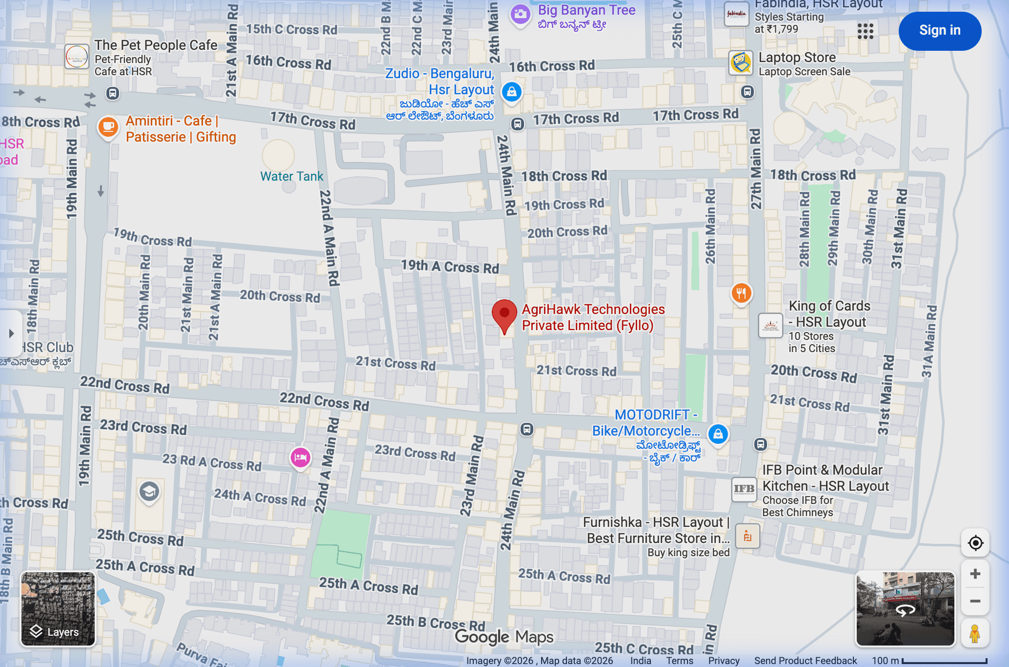 Fyllo HQ Map