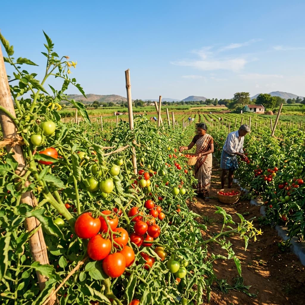 Beating the Price Heat: Finding the Best Climatic Regions for Affordable Tomato Cultivation in Summer