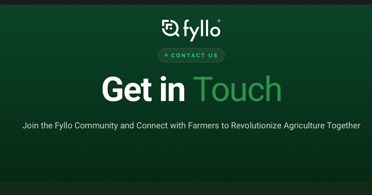 Contact Us for Smart Farming Solutions |...